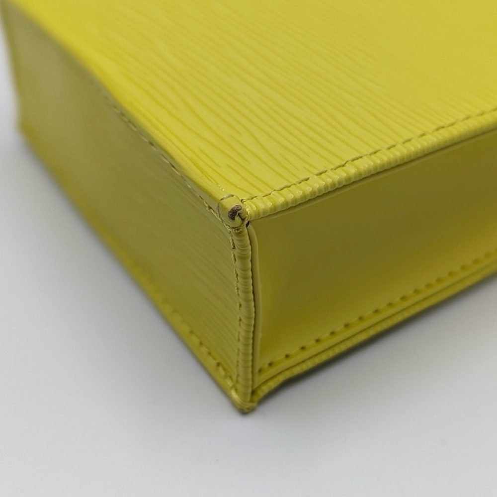 SALE! Louis Vuitton Petit Sac Plat Citron (yellow) Epi Leather Mini Bag - Picture 8 of 16